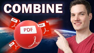 How to Combine PDF Files into One  Merge PDF Files FREE [upl. by Etterual246]