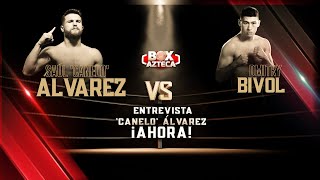 Entrevista con Canelo Álvarez  Box Azteca EN VIVO [upl. by Henrion]