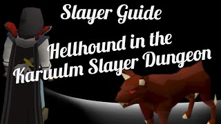 OSRS Mobile Slayer Task Hellhounds in the Karuulm Slayer Dungeon [upl. by Mauceri]