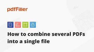Combine amp Merge PDF Documents [upl. by Carolann877]