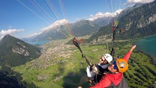 Paragliding with Skywings  Interlaken Switzerland [upl. by Gnat]