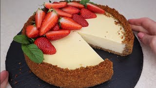 Классический Чизкейк НьюЙорк Cheesecake NEW YORK  Идеальный Проверенный рецепт [upl. by Mode]