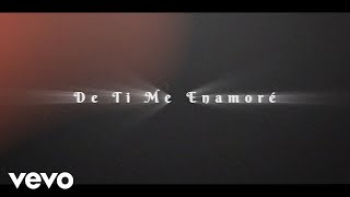 Banda El Recodo De Cruz Lizárraga  De Ti Me Enamoré Lyric Video [upl. by Ednalrym]