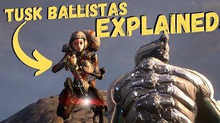 Warframe How to Kill 4 Unalerted Tusk Ballistas  How to Find Tusk Ballistas in Warframe [upl. by Arrahs]