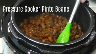 Pressure Cooker Pinto Beans  No Soak Quick Cook Beans  Cosori 2 Quart Electric Pressure Cooker [upl. by Enajaras]