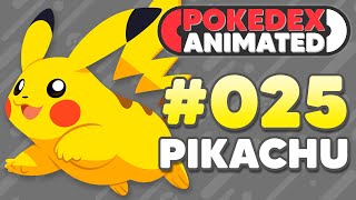 Pokedex Animated  Pikachu [upl. by Voletta]