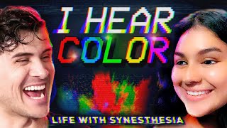 I spent a day with SYNESTHETES Neurological condition aka SYNESTHESIA [upl. by Aneram]