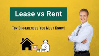 Lease vs Rent  Top Differences You Must Know [upl. by Hylan]