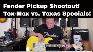 Fender TexMex vs Texas Special Pickups [upl. by Holleran]