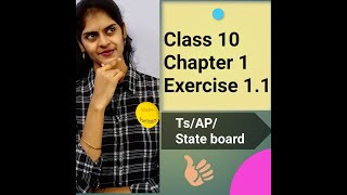 Class 10  Chapter 1  Real Numbers Ex 11 TS  AP  State Board  Divya Gujjeti [upl. by Lad608]