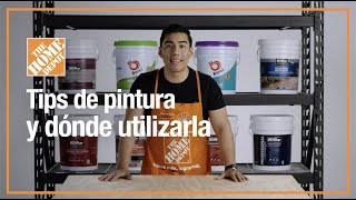 Tips de pintura y dónde utilizarla  Pintura  The Home Depot Mx [upl. by Cissie385]