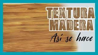 Como Pintar Textura De Madera Muy Fácil  IDEAS EN ACRÍLICO [upl. by Francklyn]