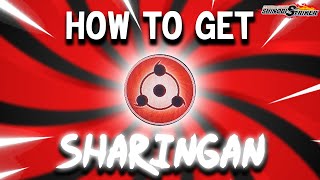 How To Unlock Sharingan In Naruto To Boruto Shinobi Striker [upl. by Ardnohsal944]