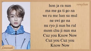 NCT U  Know Now Easy Lyrics [upl. by Narahs]