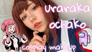 Cosplay Makeup  Uraraka Ochako  My Hero Academia [upl. by Lisandra]