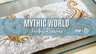 Colour Along  Mythic World by Kerby Rosanes  Part 1 [upl. by Nielsen296]