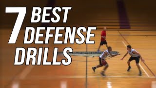 The 7 Best Defense Drills For Basketball  From Top Defensive Expert [upl. by Clotilda38]