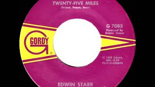 1969 HITS ARCHIVE TwentyFive Miles  Edwin Starr mono [upl. by Aihsenad203]