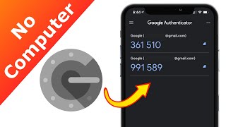 Transfer Google Authenticator to NEW iPhone 2021 [upl. by Nomaj105]