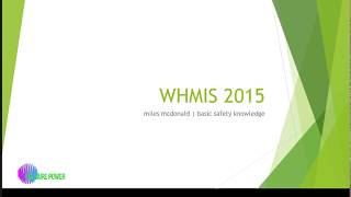 WHMIS 2015 [upl. by Belanger]