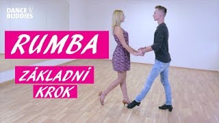 Rumba  základní krok  Dancebuddies Online taneční [upl. by Dreyer]