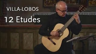 12 Etudes • VillaLobos • Andrzej Wilkus [upl. by Angelo941]