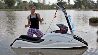 How to Ride a Stand Up Jet Ski  Part 1 The Basics [upl. by Aivatahs]