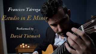 Francisco Tárrega  Estudio in E Minor [upl. by Uht]