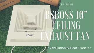 How To Install Ceiling Type Exhaust Fan [upl. by Oniluap885]