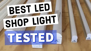 Best LED Light for your Garage or Workshop 8 Lights reviewed headtohead and handson [upl. by Tyrus]