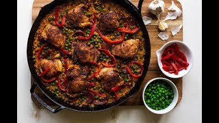 How to Make Chicken and Chorizo Paella [upl. by Nitaf]