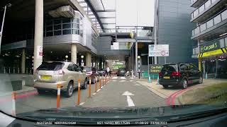 Picking up a Passenger from Gatwick Airport North Terminal  23 August 2021 [upl. by Duntson809]