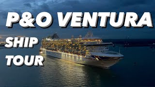 PampO Ventura Full Ship Tour 2023 pando cruise [upl. by Sille]