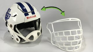 How to  Change Riddell Speedflex Facemasks [upl. by Mollee]