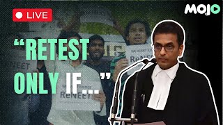 NEETUG Hearing LIVE From Supreme Court I CJI Chandrachud LIVE I RENEET [upl. by Stanway]