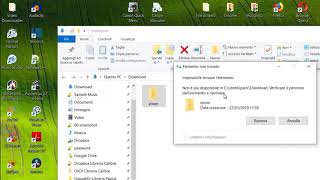 Eliminare file e cartelle con lerrore quotImpossibile trovare lelementoquot [upl. by Bradwell824]