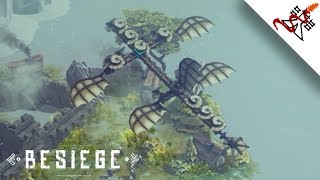 Besiege  How to make a Flying Manoeuvrable Plane [upl. by Bill335]