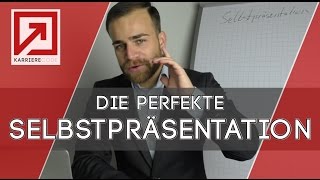 Vorstellungsgespräch  die perfekte Selbstpräsentation mit Beispiel [upl. by Akemhs]