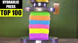 Top 100 Best Hydraulic Press Moments  Satisfying Crushing Compilation [upl. by Atnamas]