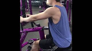 Seated Row Machine at Planet Fitness [upl. by Gilroy129]