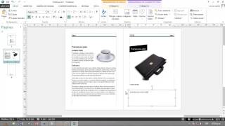 Como hacer un diptico con Publisher 2013 [upl. by Neau575]