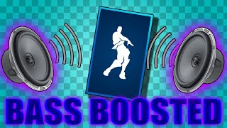 Fortnite quotOrange Justicequot Emote BASS BOOSTED [upl. by Ennahtur]