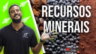 Recursos Minerais  Geobrasil Prof Rodrigo Rodrigues [upl. by Yurt582]