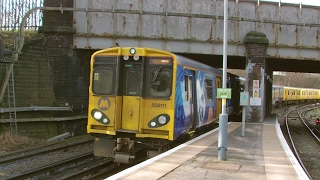 Half an Hour at 216  Birkenhead North Station 1022017  Class 507 508 terminus [upl. by Gerdy]