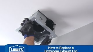 How To Install a Bath Exhaust Fan [upl. by Corri]