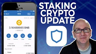 Trust Wallet Cryptocurrency Staking Rewards Update  Does it work [upl. by Lehcyar]