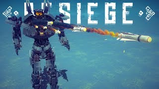 Besiege Best Creations  Most Realistic Mech Helicrane BeamNG amp GTA  Besiege Gameplay Highlights [upl. by Bonnes473]