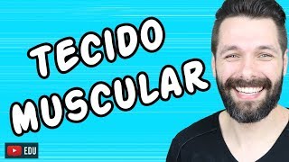 TECIDO MUSCULAR  HISTOLOGIA  Biologia com Samuel Cunha [upl. by Ardnuat]