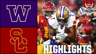 Washington Huskies vs USC Trojans  Full Game Highlights [upl. by Gervase10]