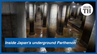 Inside Japans massive underground reservoir for flood control [upl. by Worthy]